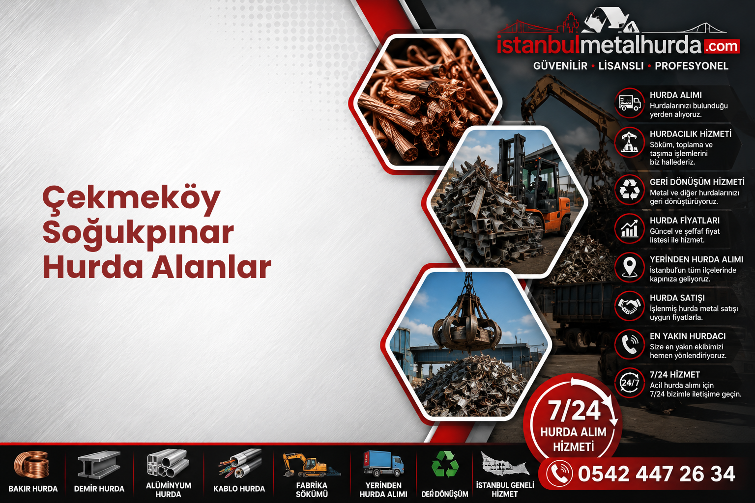 Çekmeköy Soğukpınar Hurda Alanlar