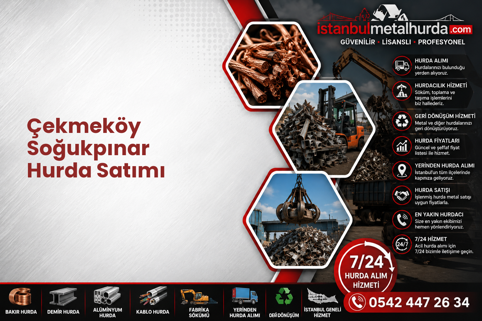Çekmeköy Soğukpınar Hurda Satımı