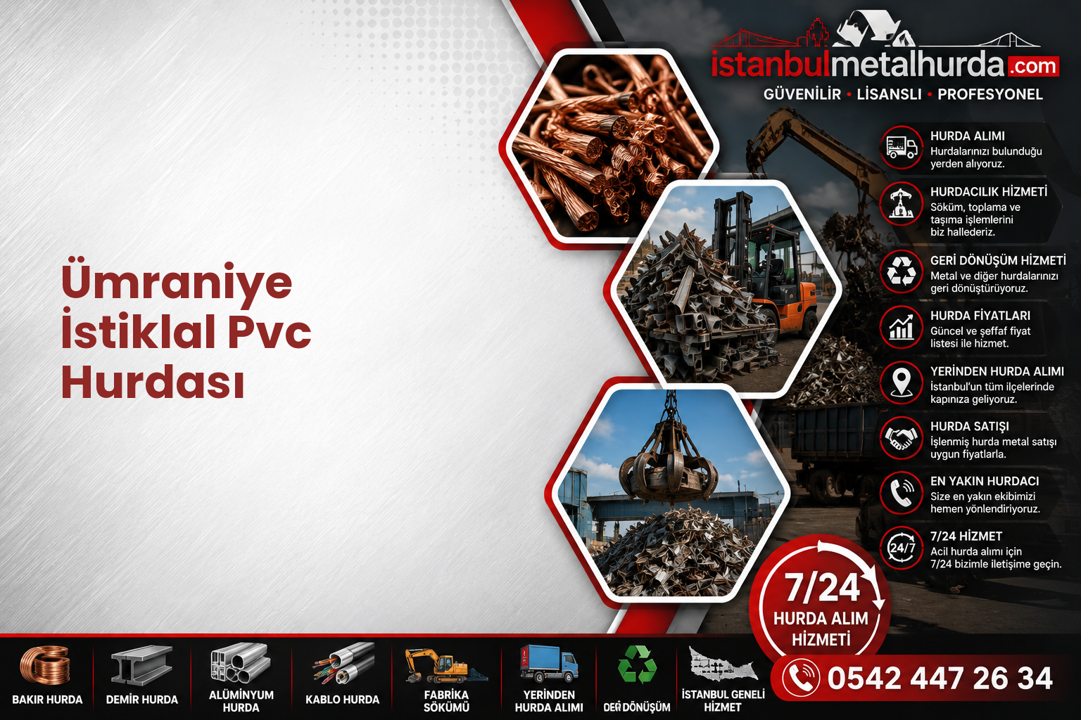 Ümraniye İstiklal Pvc Hurdası