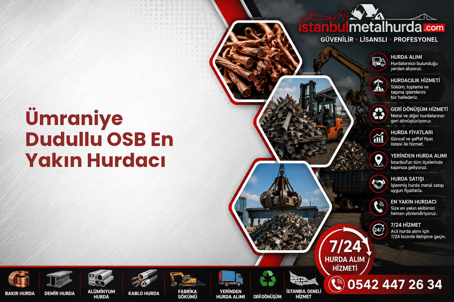 Ümraniye Dudullu OSB En Yakın Hurdacı