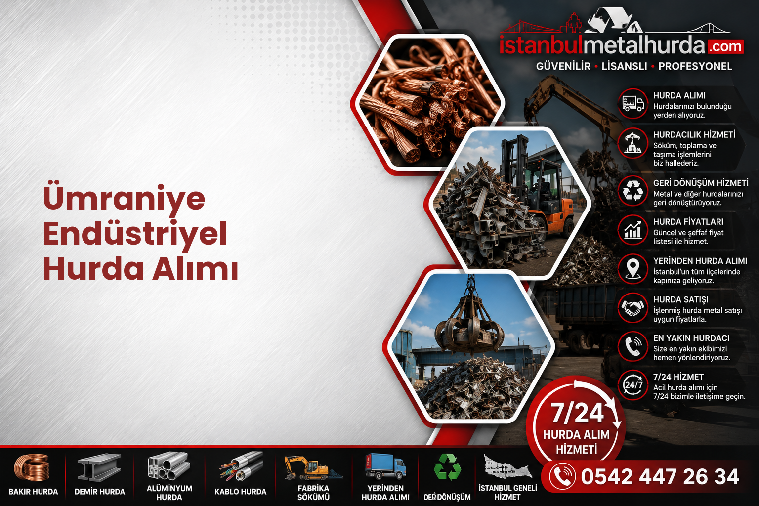 Ümraniye Endüstriyel Hurda Alımı