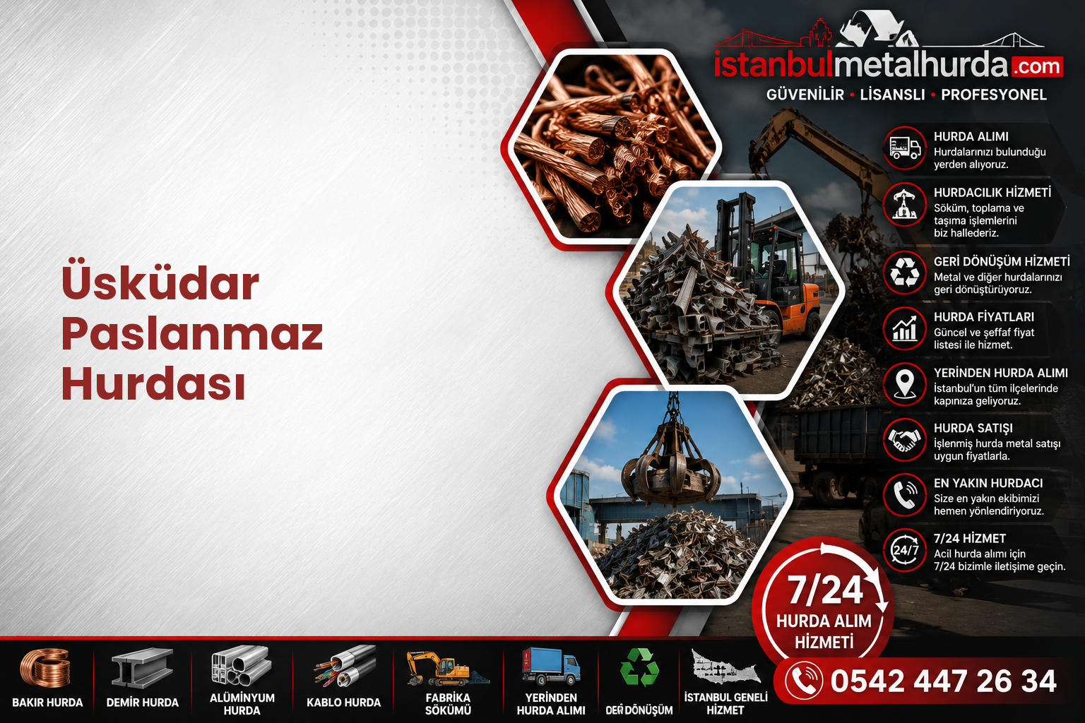 Üsküdar Paslanmaz Hurdası