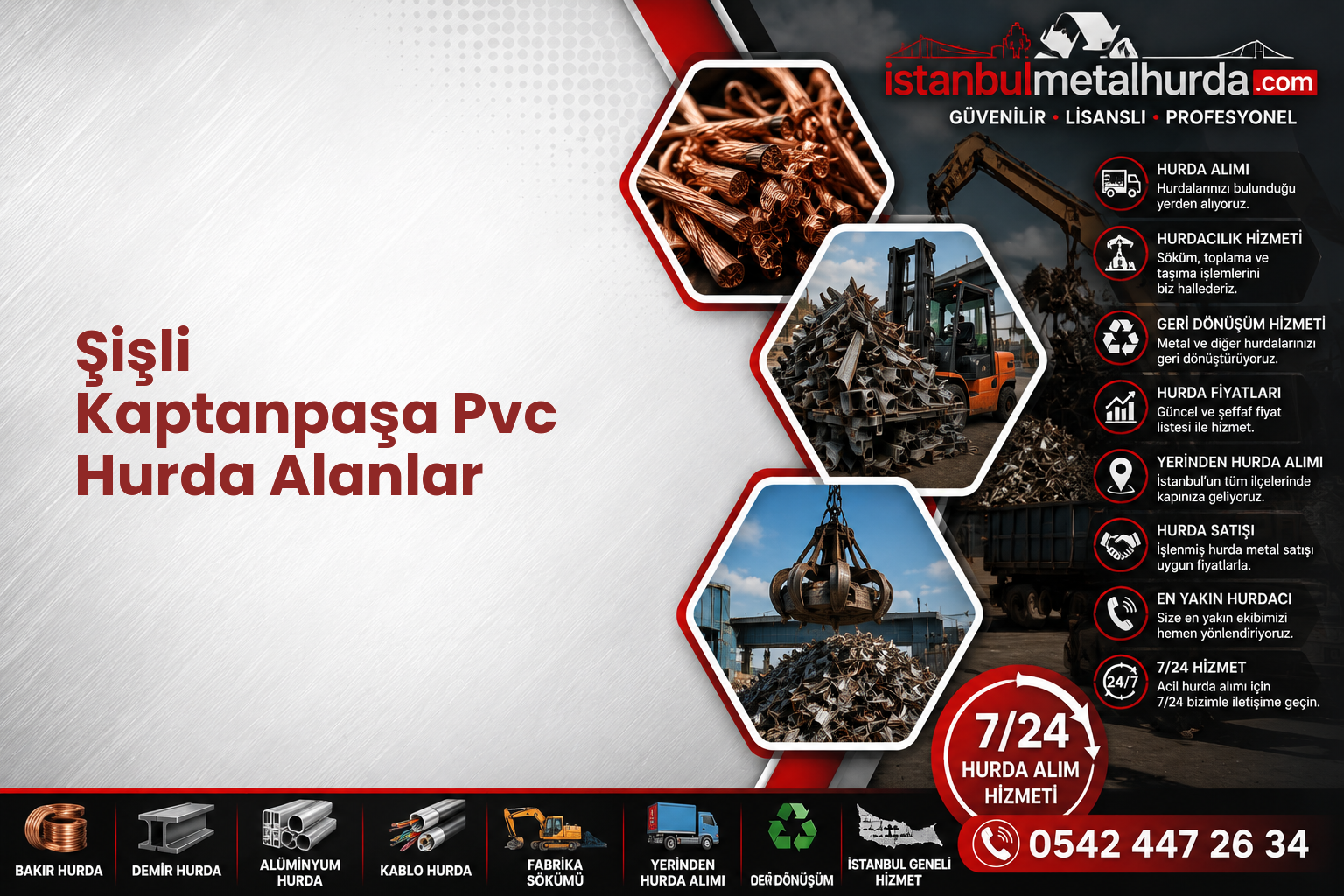 Şişli Kaptanpaşa Pvc Hurda Alanlar