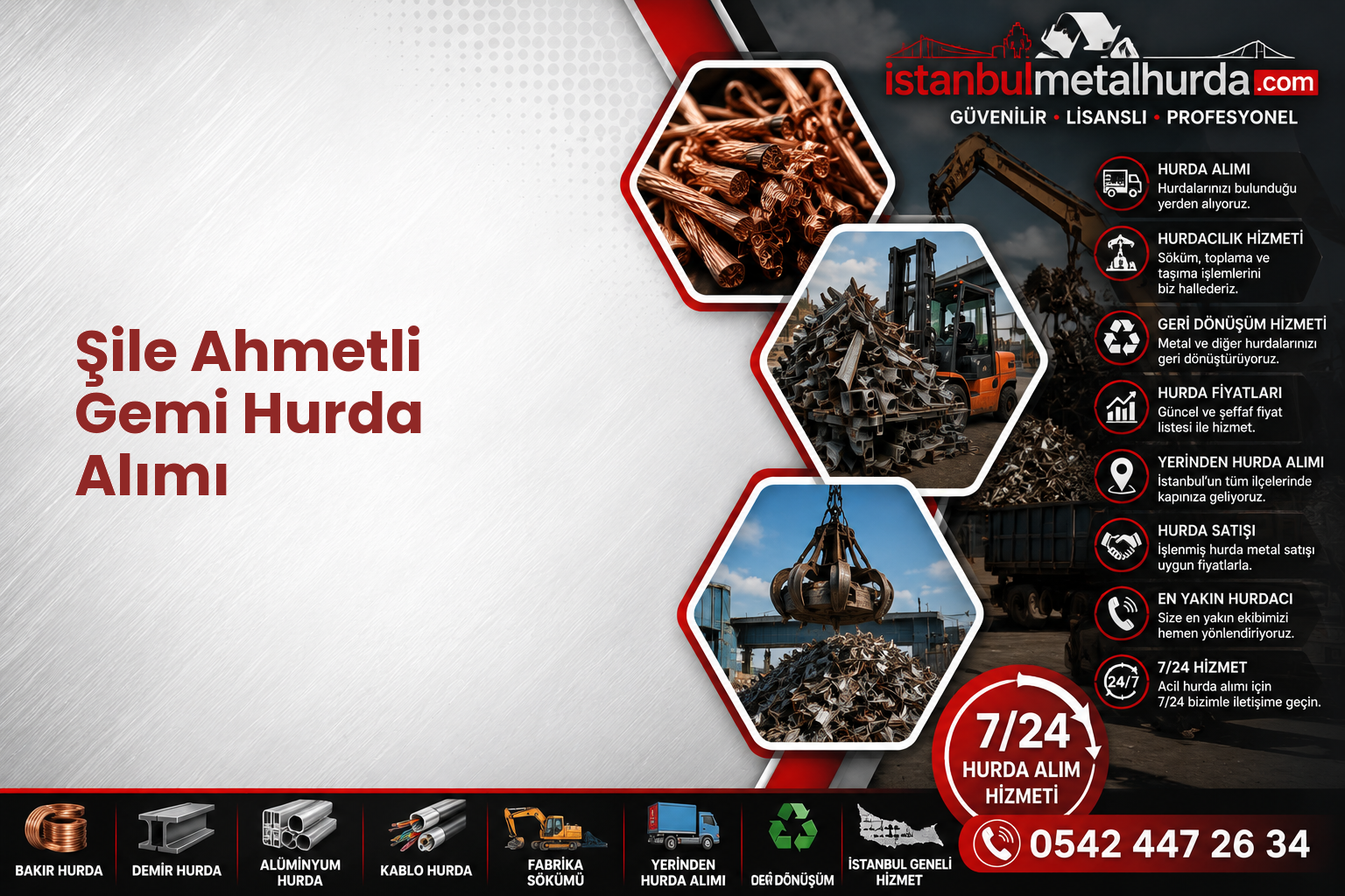 Şile Ahmetli Gemi Hurda Alımı