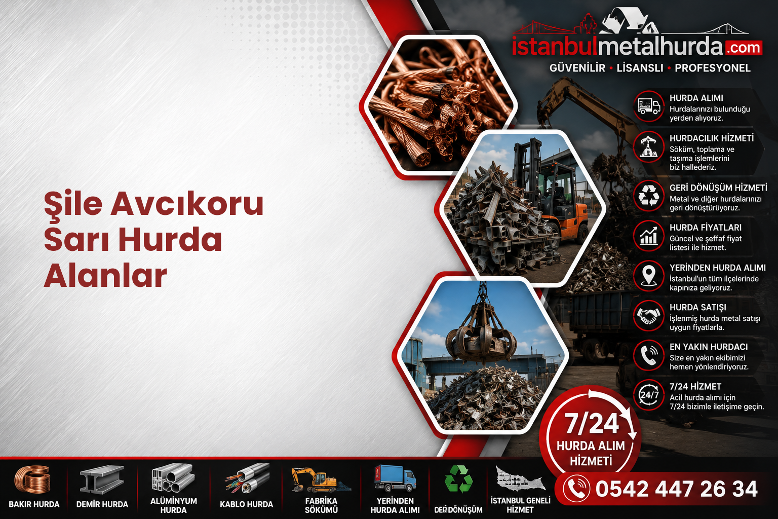 Şile Avcıkoru Sarı Hurda Alanlar