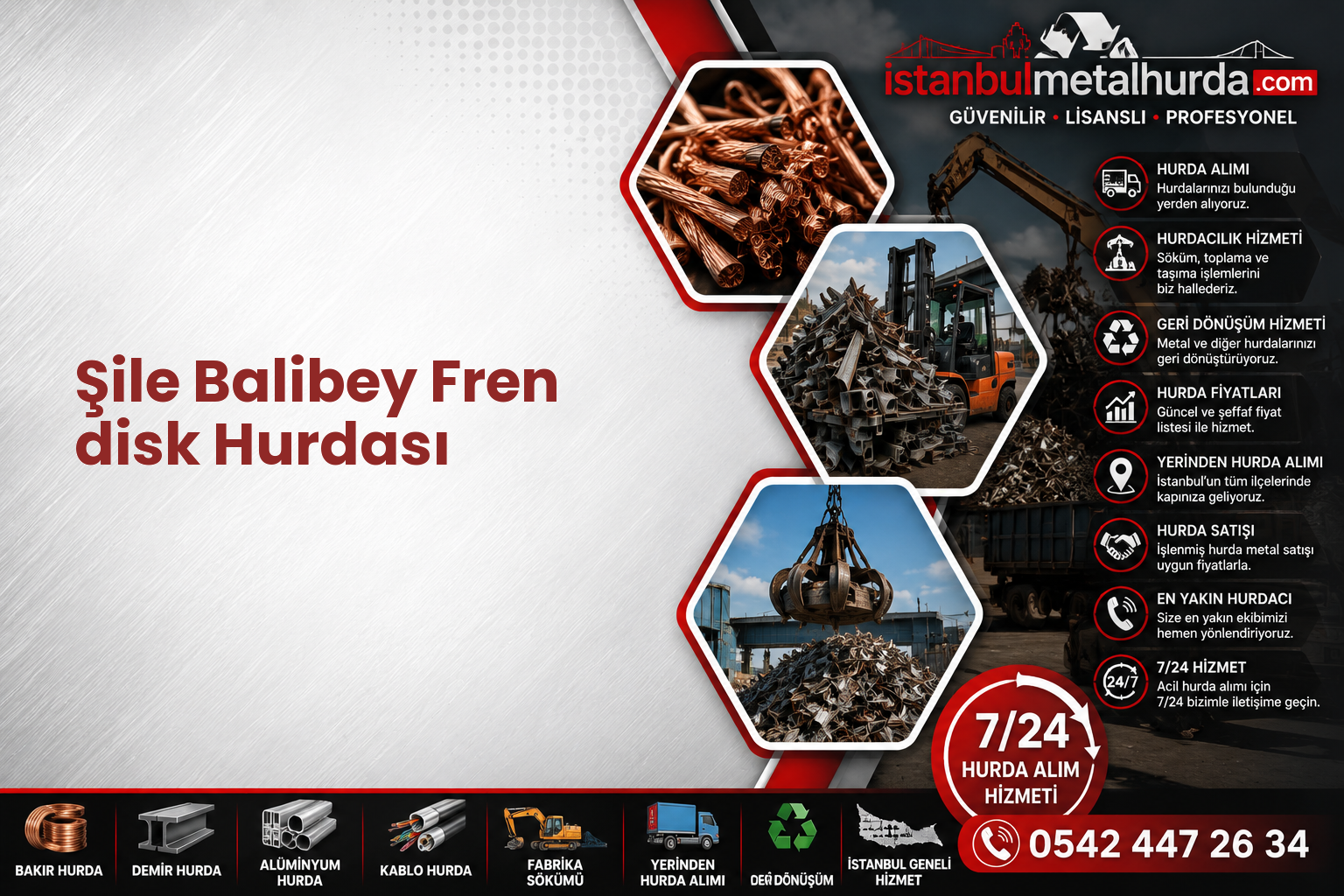 Şile Balibey Fren disk Hurdası