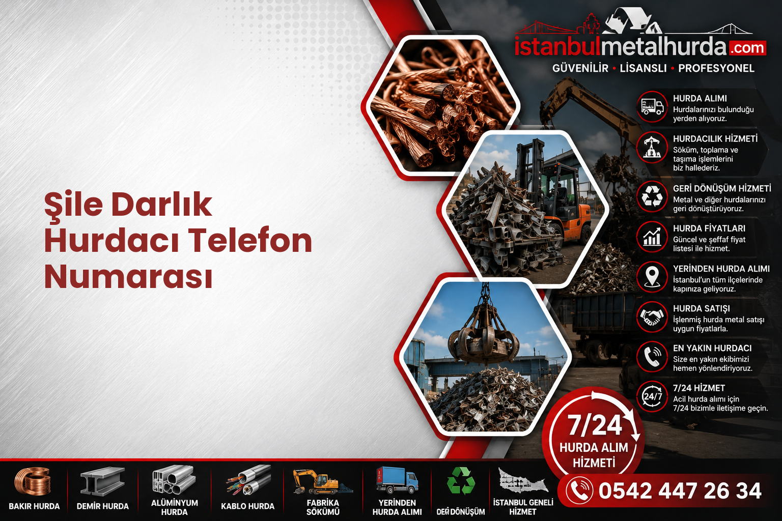 Şile Darlık Hurdacı Telefon Numarası