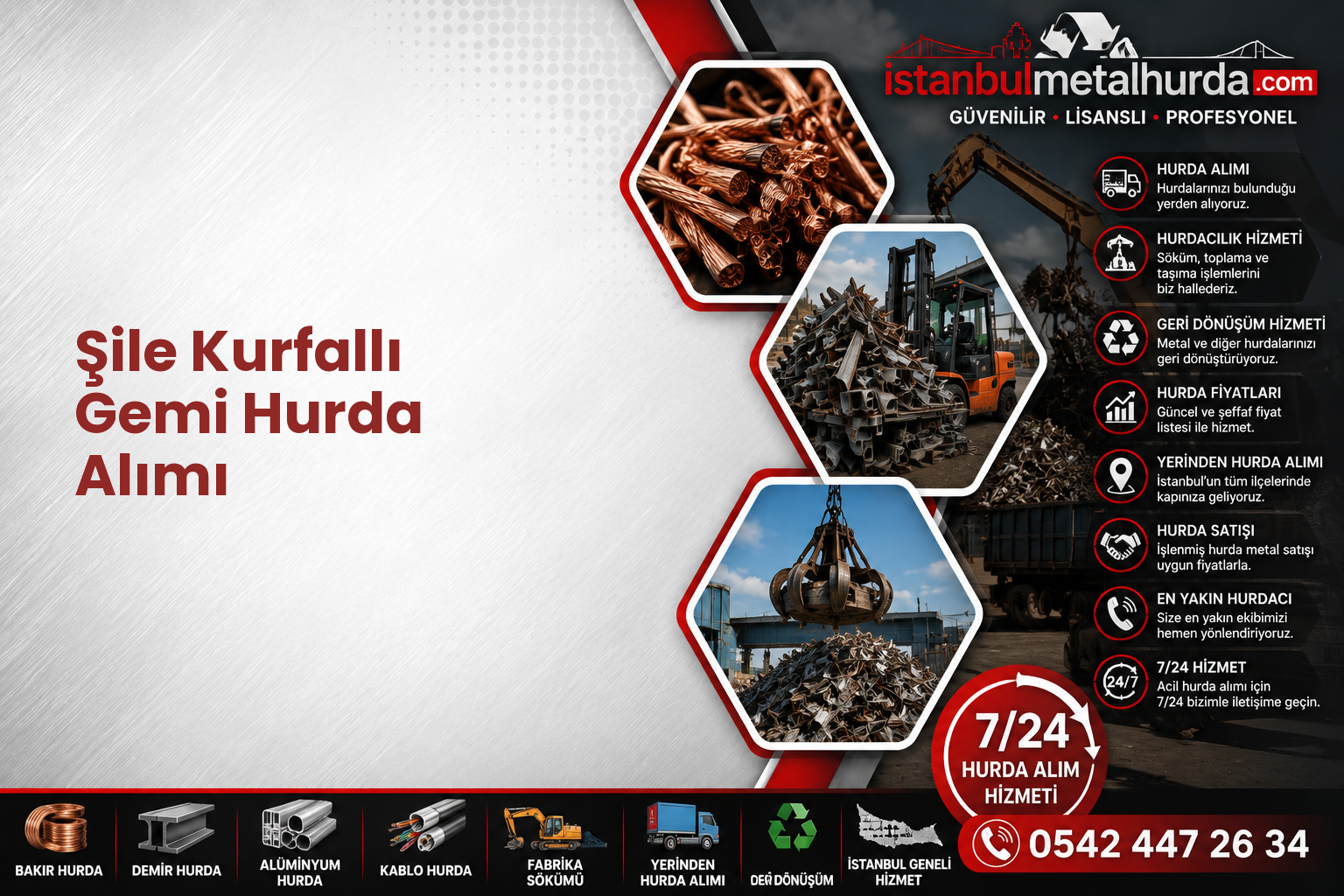 Şile Kurfallı Gemi Hurda Alımı