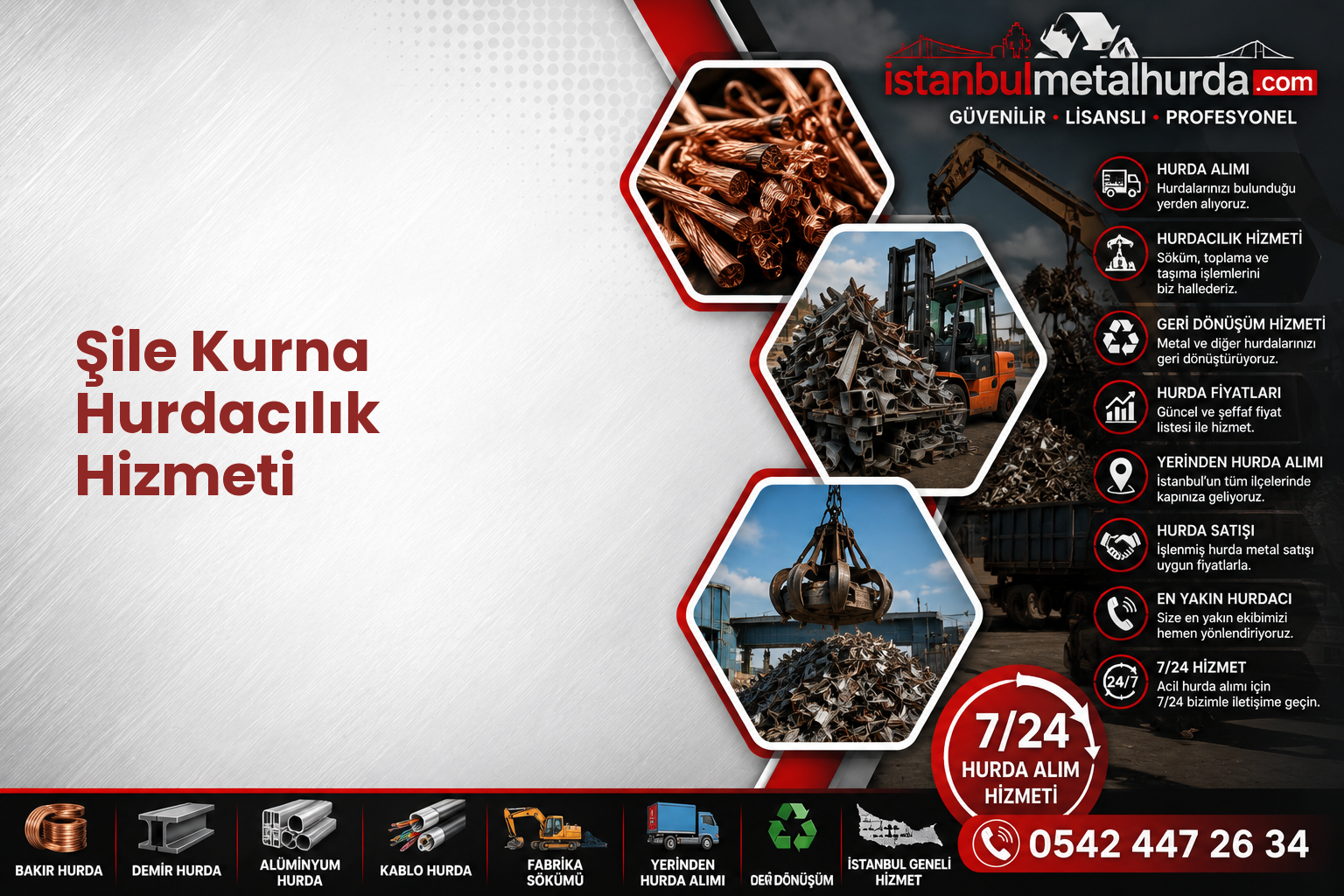 Şile Kurna Hurdacılık Hizmeti