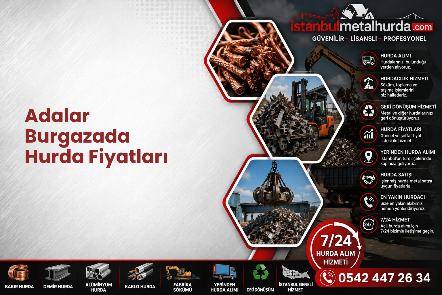 Adalar Burgazada Hurda Fiyatları