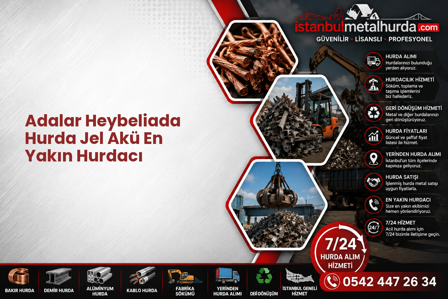 Adalar Heybeliada Hurda Jel Akü En Yakın Hurdacı