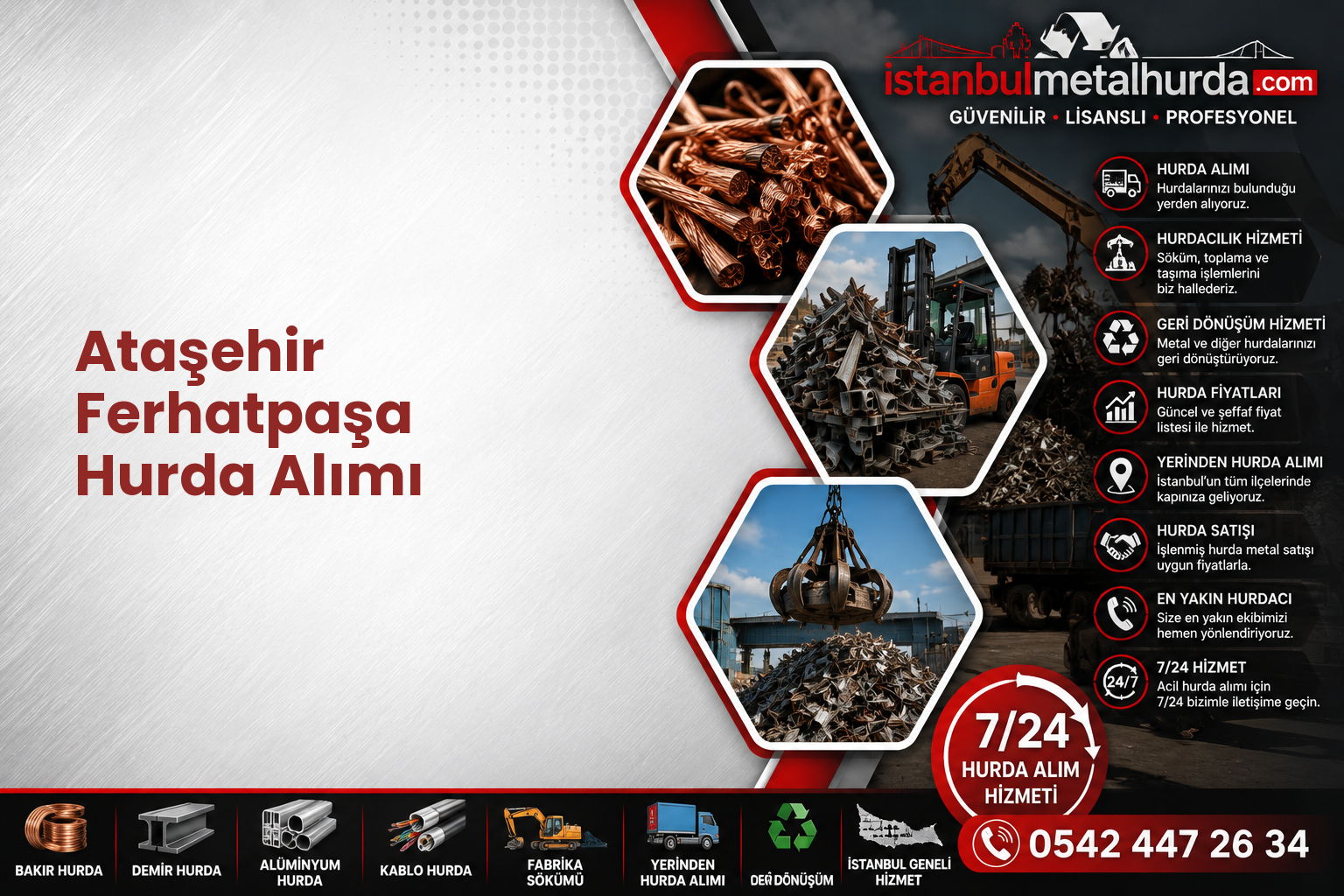 Ataşehir Ferhatpaşa Hurda Alımı