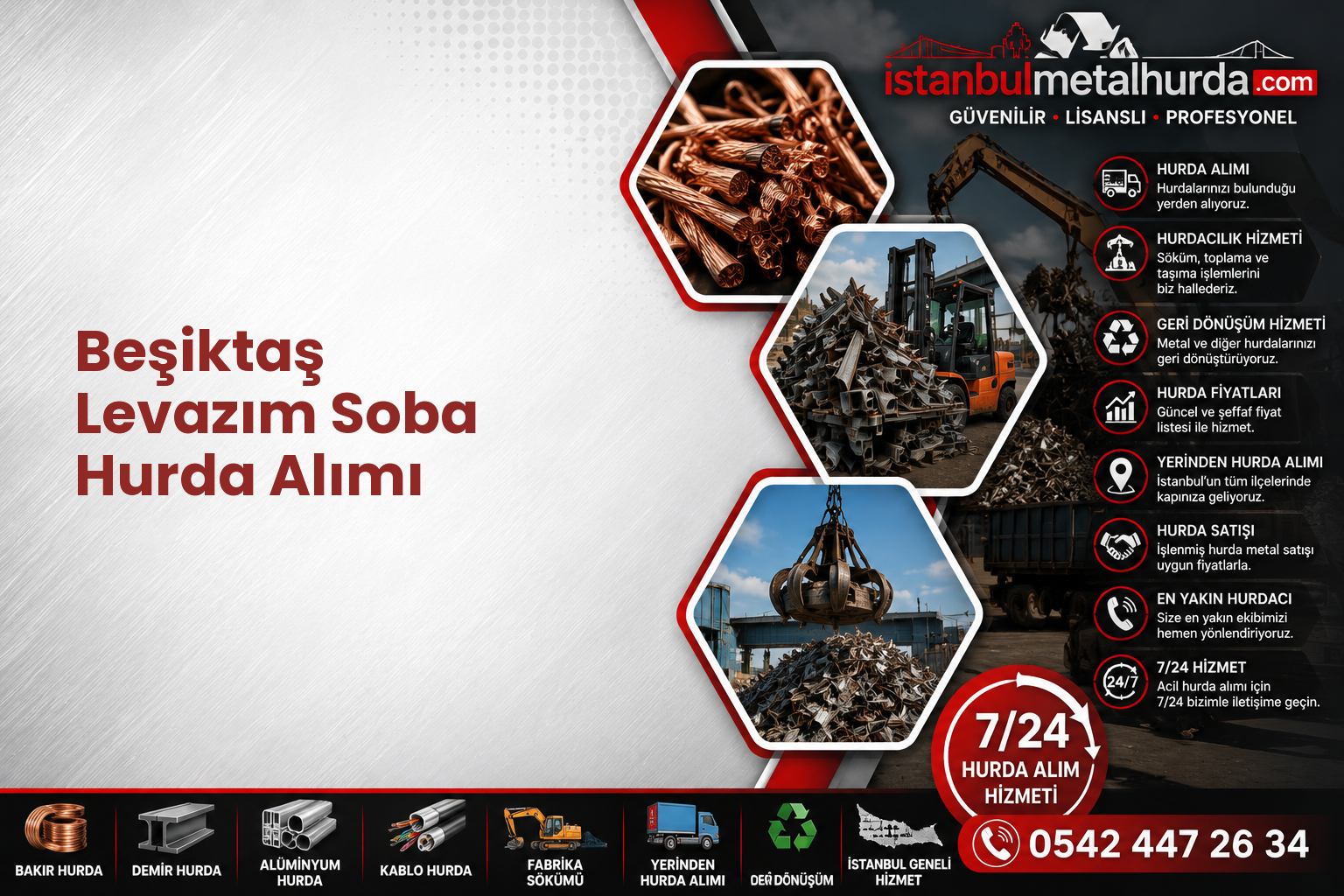 Beşiktaş Levazım Soba Hurda Alımı