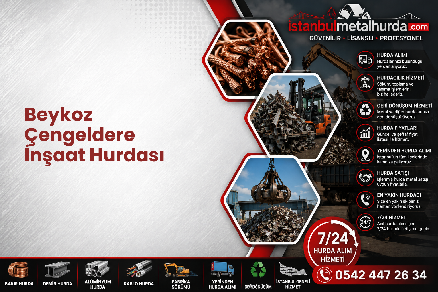 Beykoz Çengeldere İnşaat Hurdası