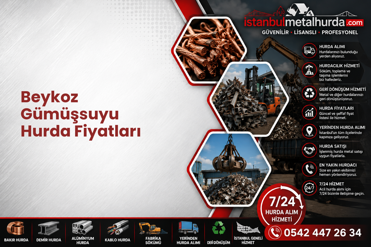 Beykoz Gümüşsuyu Hurda Fiyatları