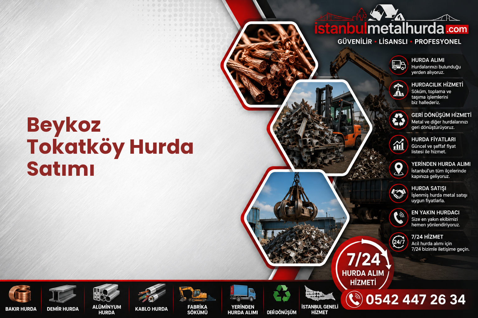 Beykoz Tokatköy Hurda Satımı