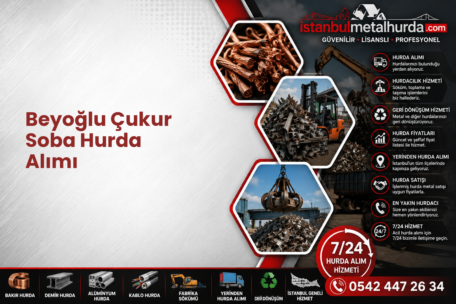 Beyoğlu Çukur Soba Hurda Alımı