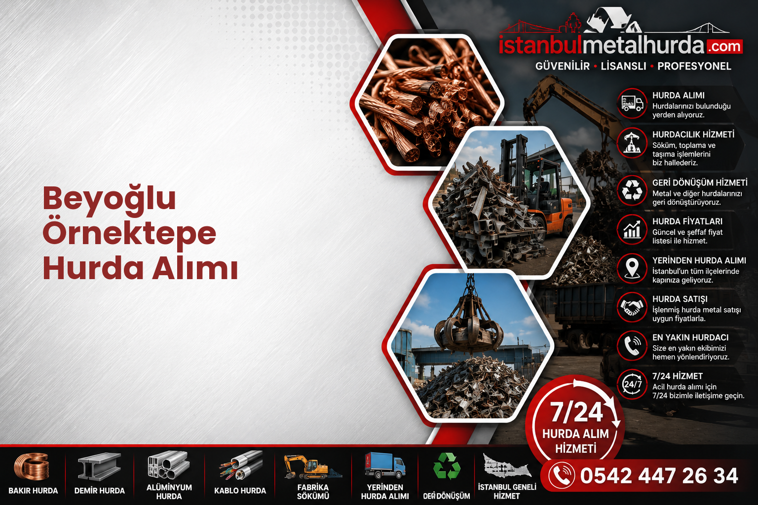 Beyoğlu Örnektepe Hurda Alımı