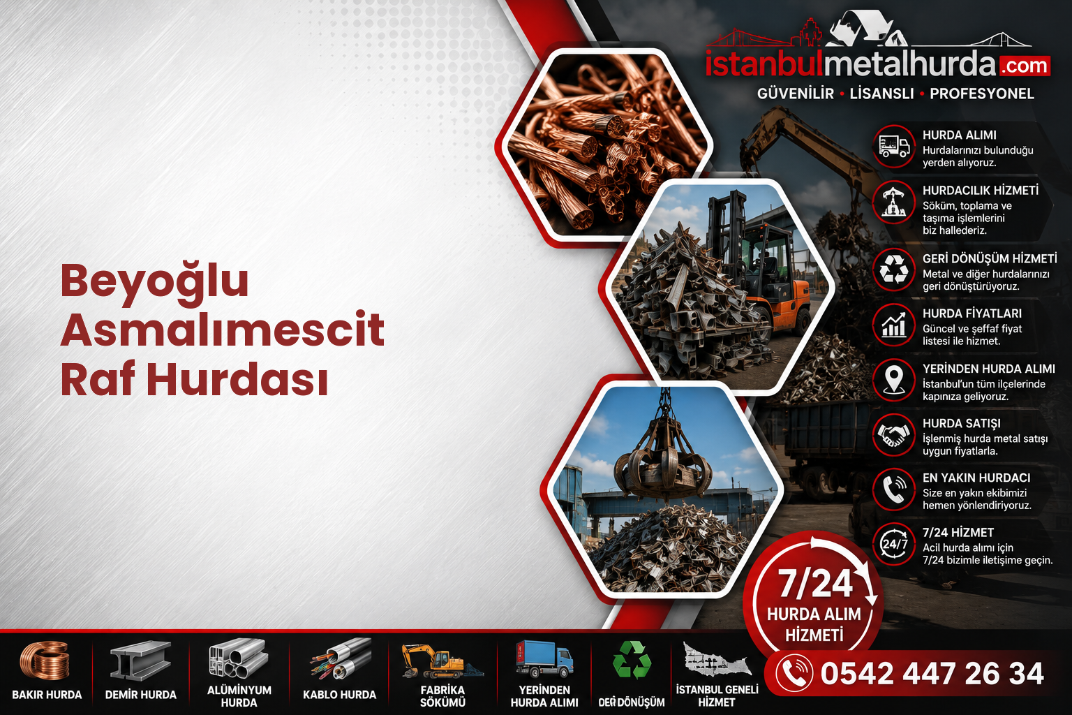 Beyoğlu Asmalımescit Raf Hurdası