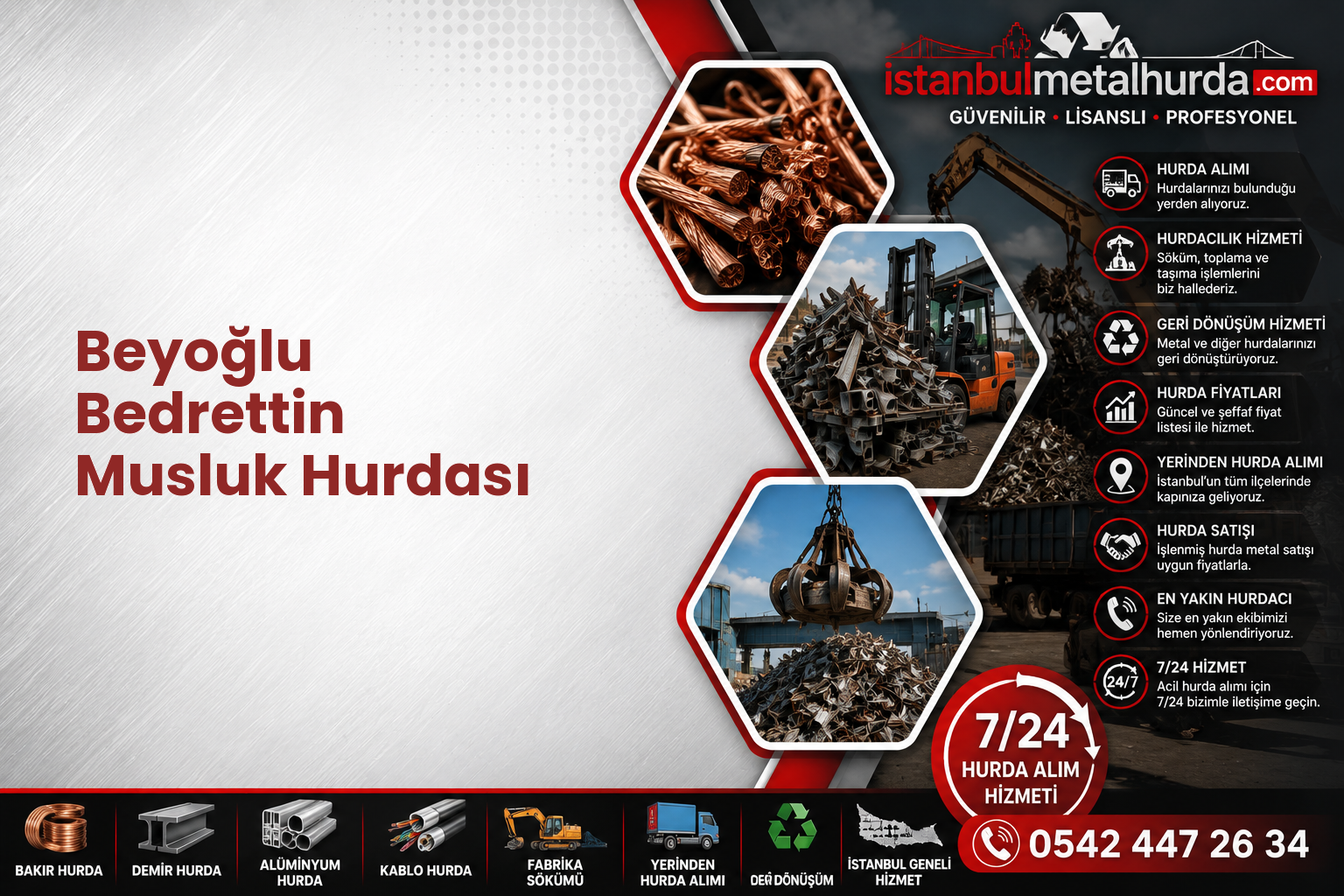 Beyoğlu Bedrettin Musluk Hurdası