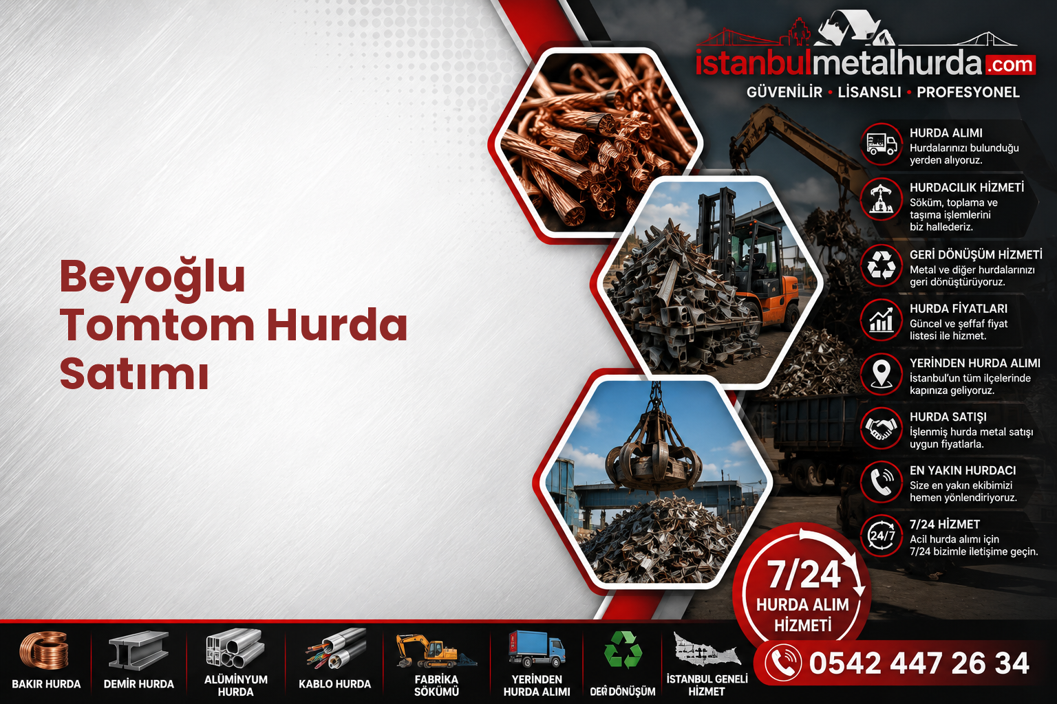 Beyoğlu Tomtom Hurda Satımı