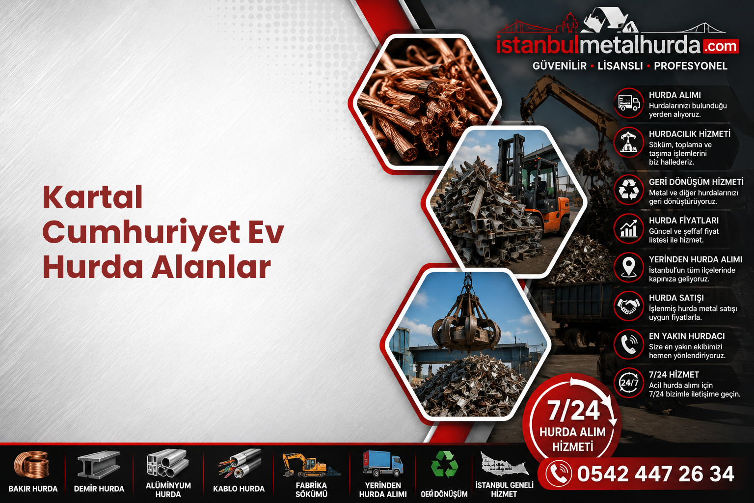 Kartal Cumhuriyet Ev Hurda Alanlar