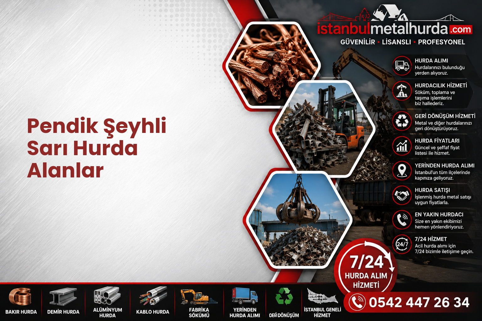 Pendik Şeyhli Sarı Hurda Alanlar