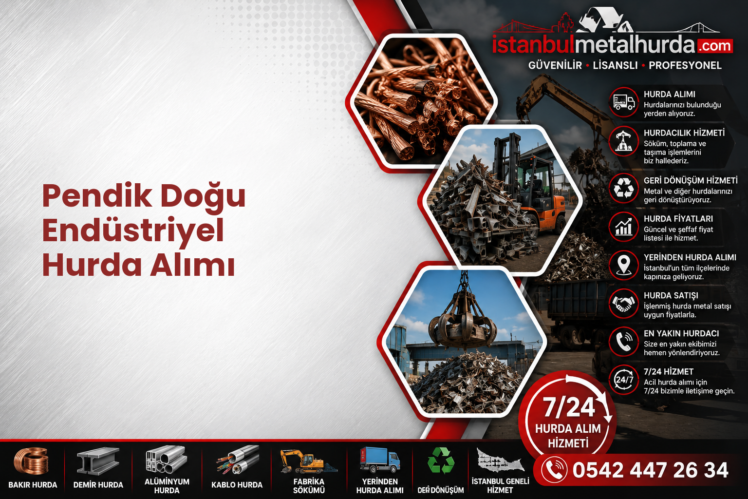 Pendik Doğu Endüstriyel Hurda Alımı