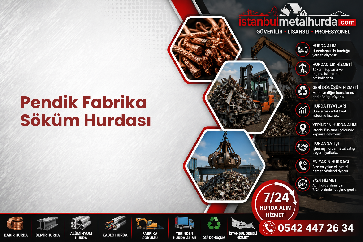 Pendik Fabrika Söküm Hurdası