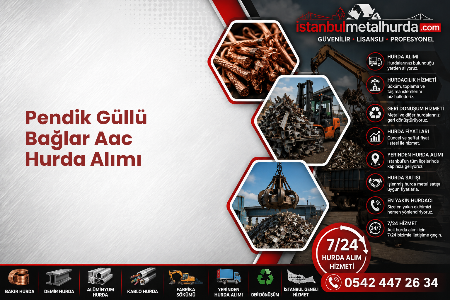Pendik Güllü Bağlar Aac Hurda Alımı