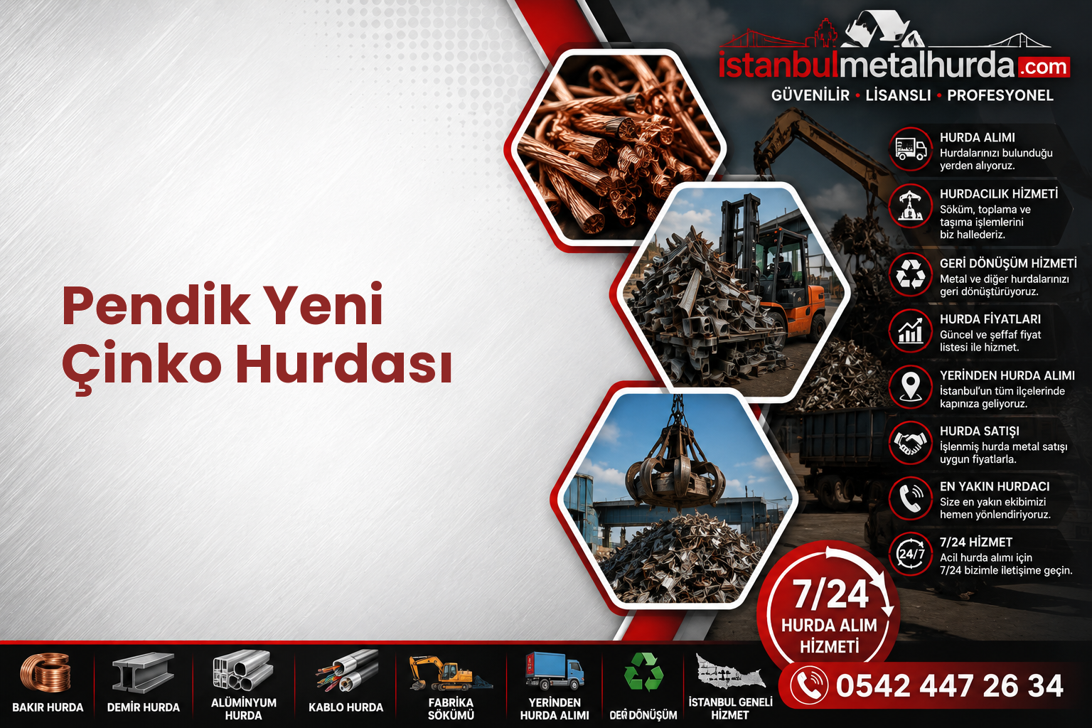 Pendik Yeni Çinko Hurdası