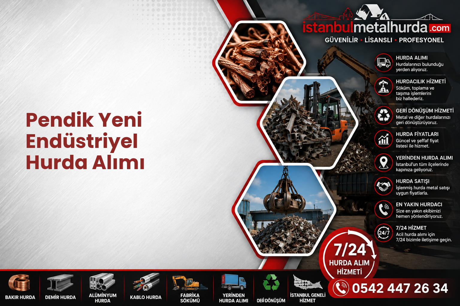 Pendik Yeni Endüstriyel Hurda Alımı