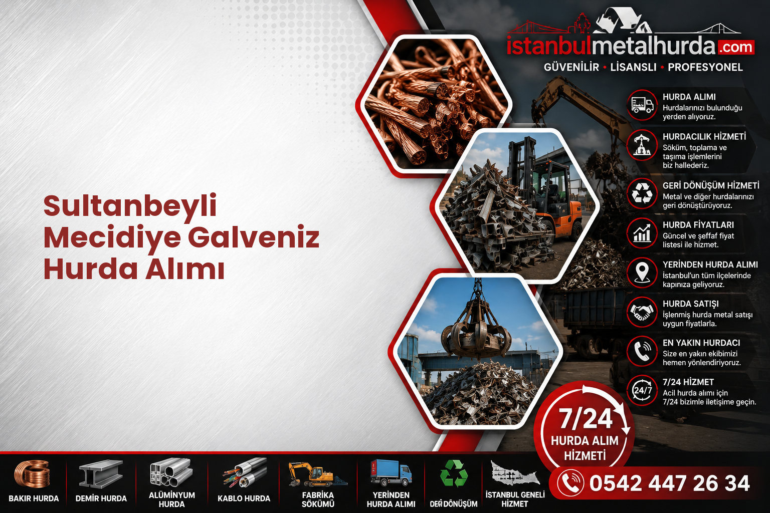 Sultanbeyli Mecidiye Galveniz Hurda Alımı