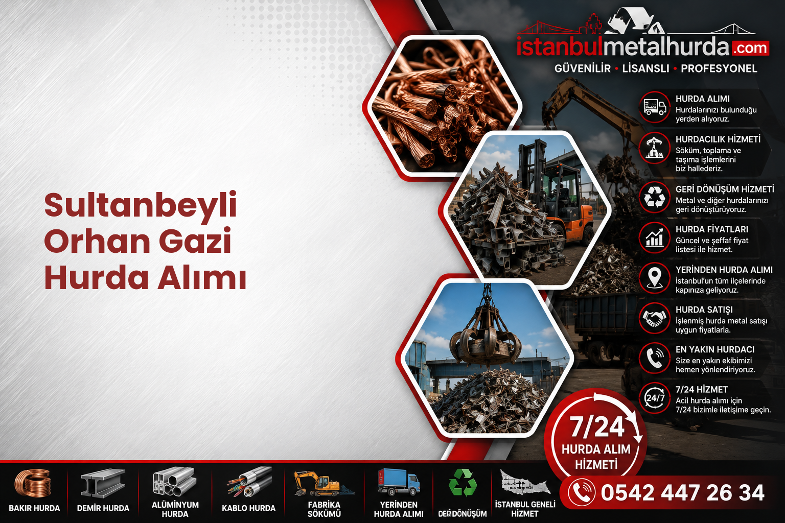 Sultanbeyli Orhan Gazi Hurda Alımı