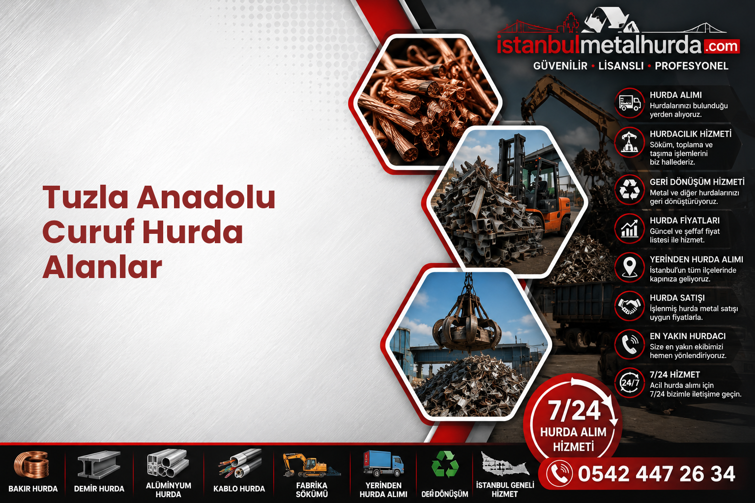 Tuzla Anadolu Curuf Hurda Alanlar
