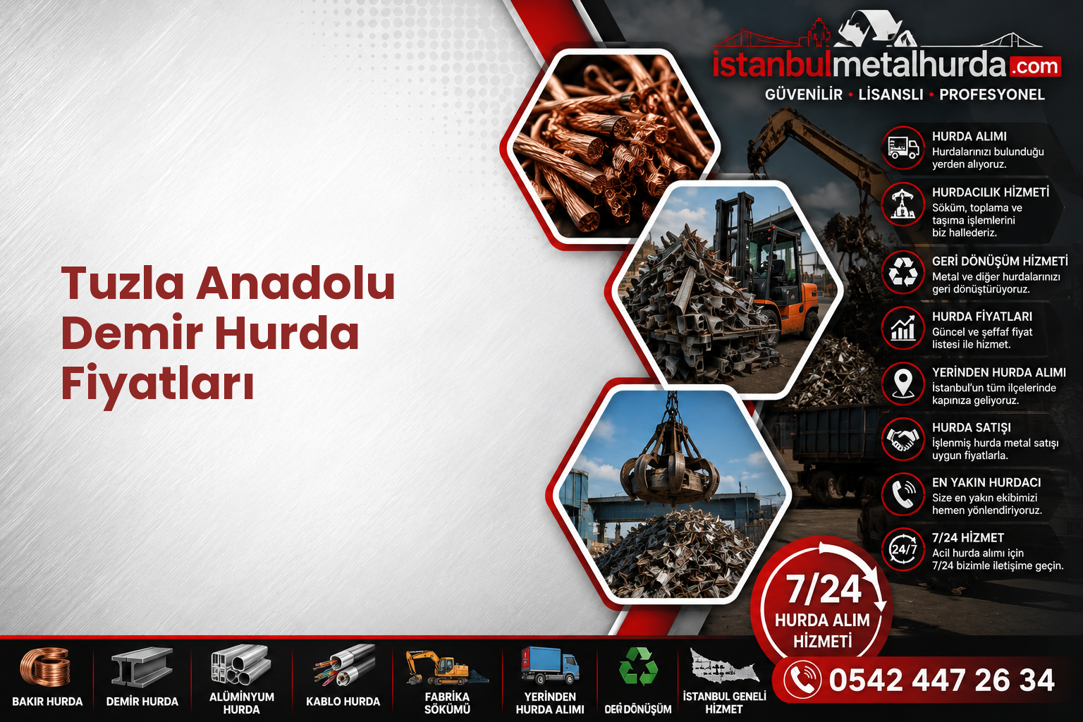 Tuzla Anadolu Demir Hurda Fiyatları