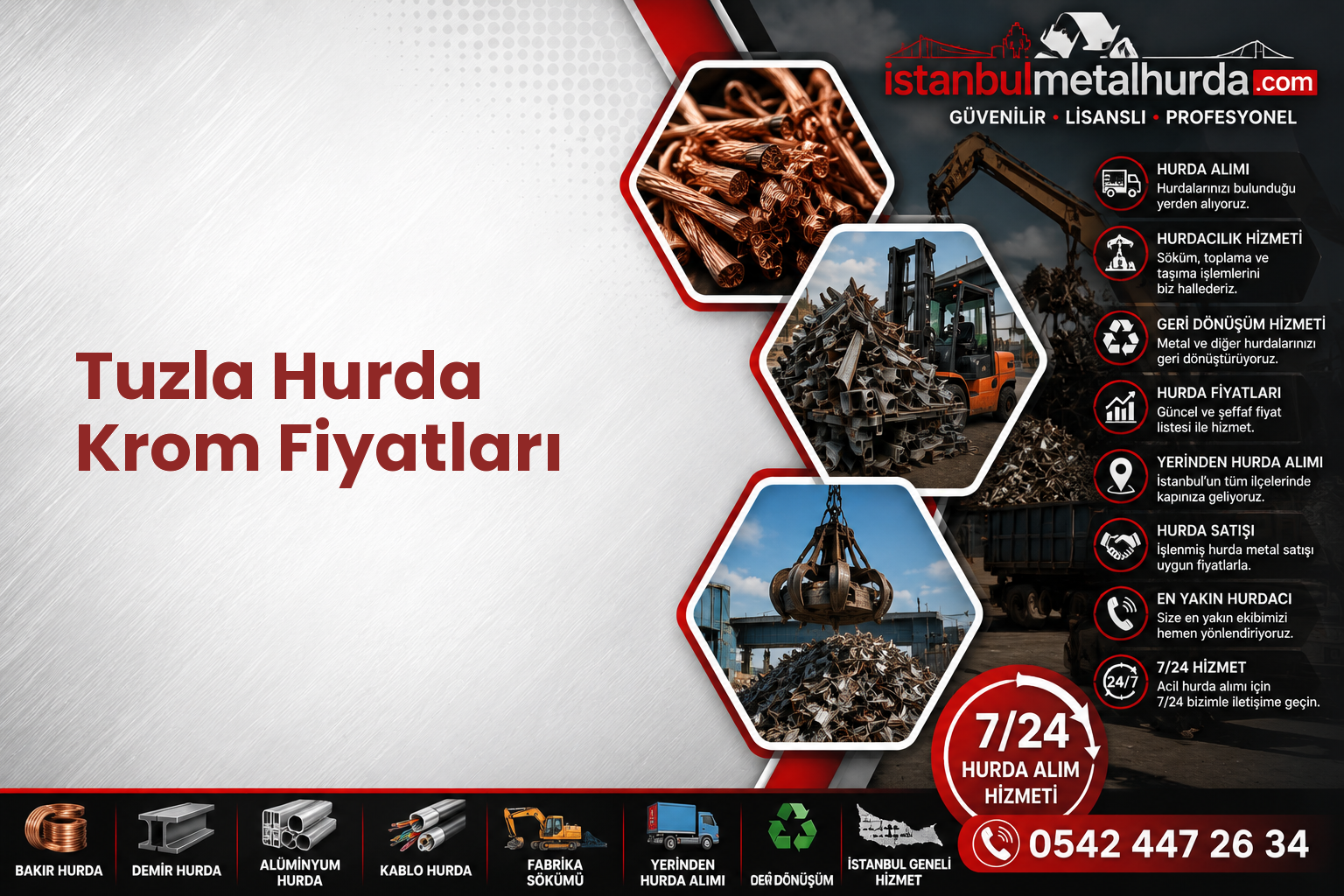 Tuzla Hurda Krom Fiyatları